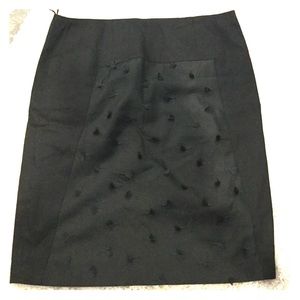 Sachin+Babi for Ankara tassel black work skirt 10